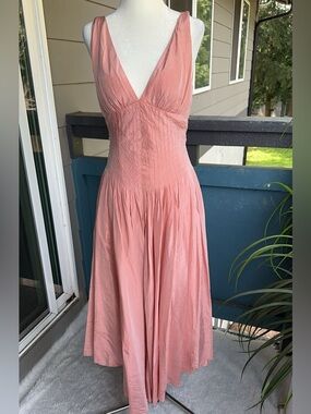 Rickie freeman for Teri Jon Sz 6 Vintage pink dress